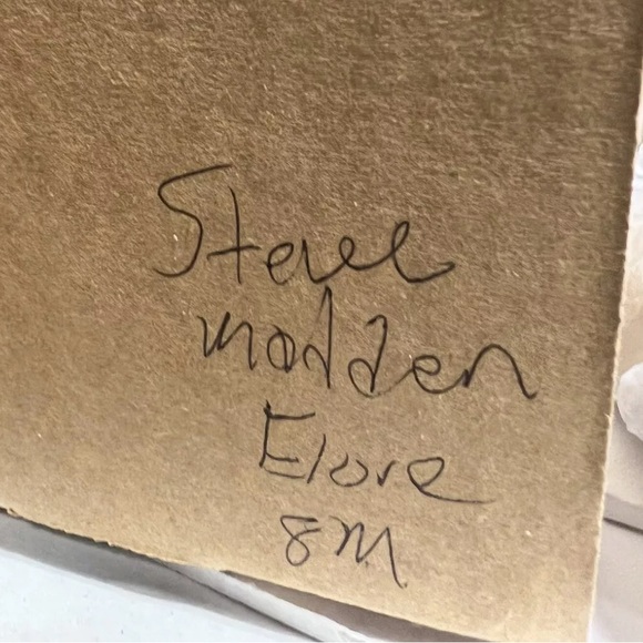 Steve Madden Elore Womens Sneaker White size 8 M - Picture 5 of 5